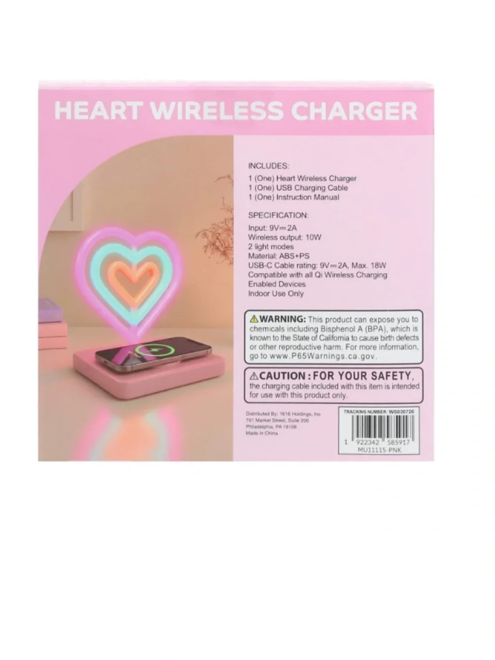 Heart Wireless Charger